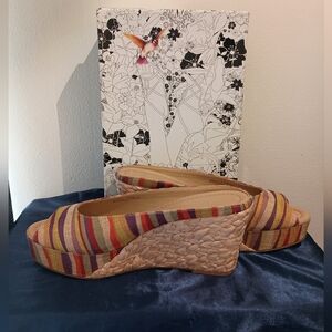 CL by Laundry Women's Date Night Wedges Size 7.5